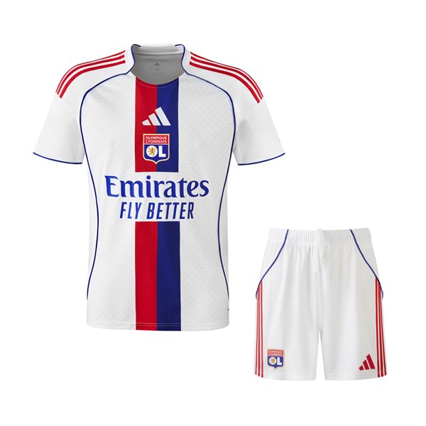 Camiseta Lyon 1ª Niño 2025/26